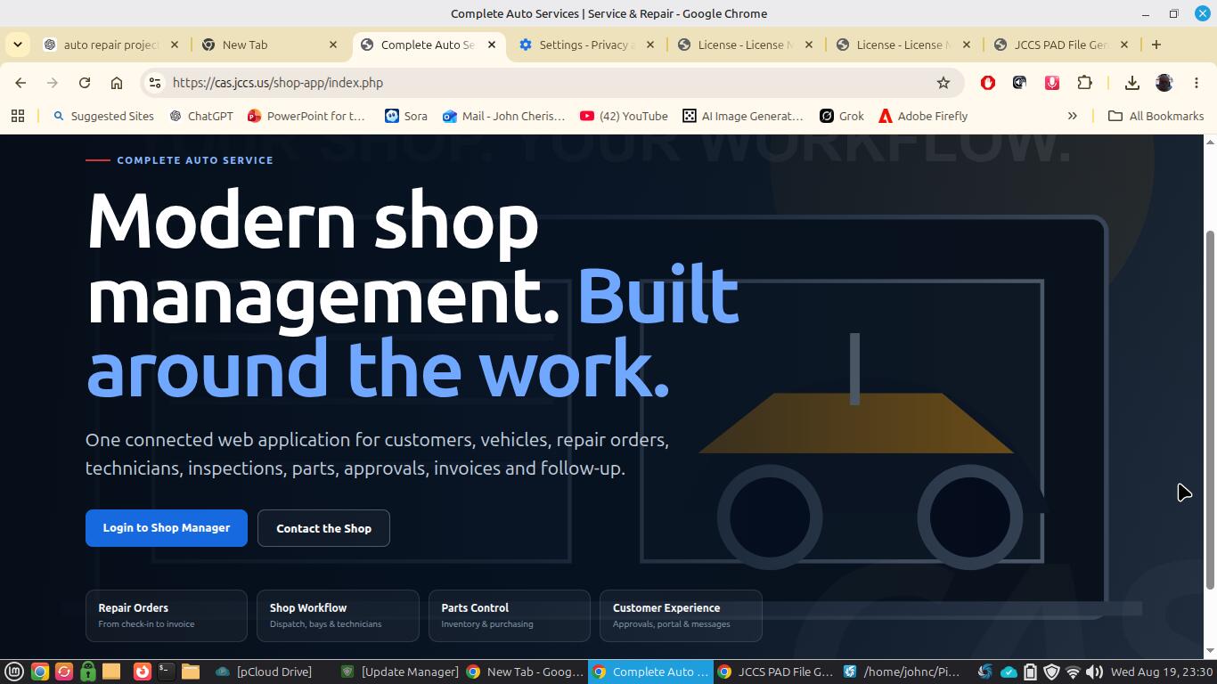 Shop Management