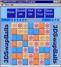 puzzle, game, puzzles, 3DSwapBalls,games,computer game, tile, tile game,solitaire game,ball,balls,swap games