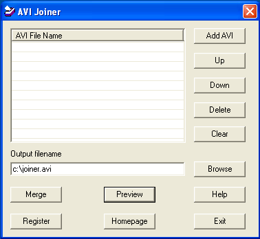 Join AVI, Merge AVI, AVI Joiner, AVI Editor