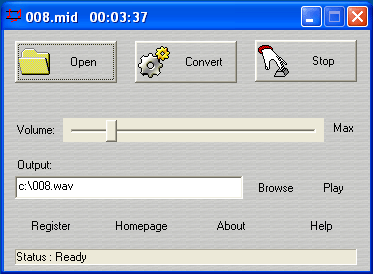 MIDI to WAV, MID to WAV, Convert MIDI to WAV, Convert MID to WAV, MIDI Converter, MIDI Editor, MID Converter, MID Editor