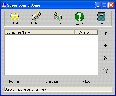 sound joiner, sound merger, audio joiner, audio merger, music joiner, music merger