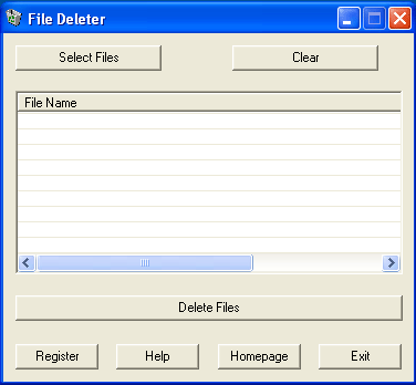 Delete file, Erase file, Destroy file, Clean Disk, Wipe files, disk cleanup