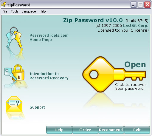 zip, pkzip, winzip, WinZip, password, crack, cracker