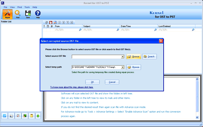 Convert OST  to PST Software