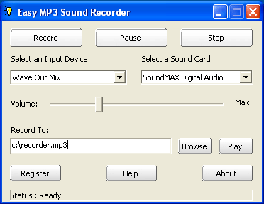 Sound Recorder, MP3 Recorder, Music Recorder, record sound MP3 music, record streaming audio, Record Internet Radio Recorder, Re