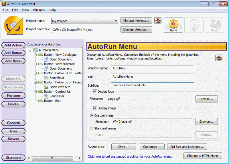 AutoRun Architect