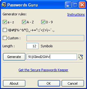 free password generator, login generator