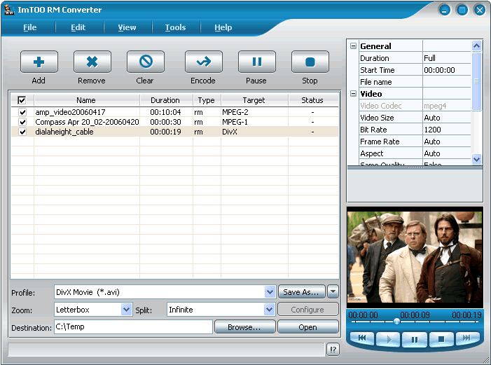 ImTOO RM Converter