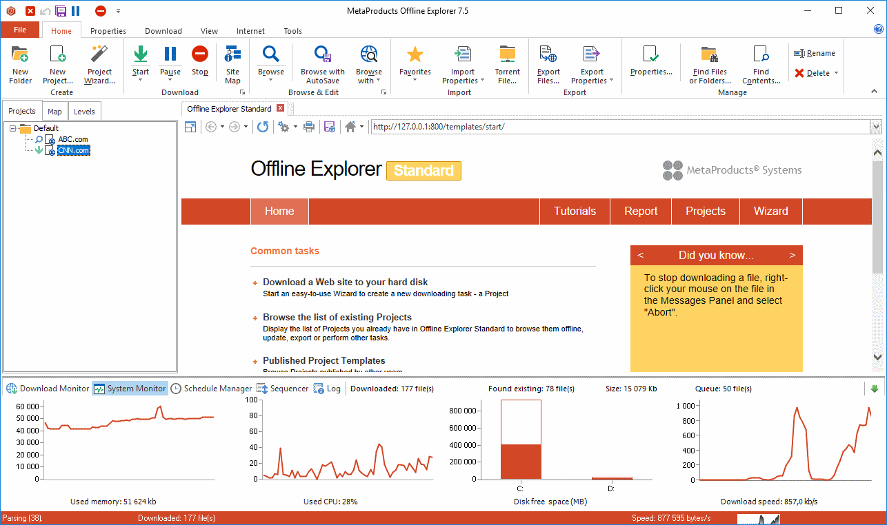 Offline Explorer