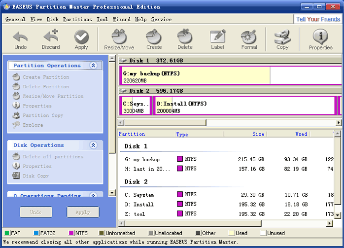 EASEUS Partition Manager
