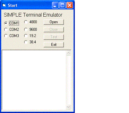 Windows Std Serial Comm Lib for dBase