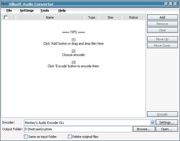 XI Soft Audio Converter