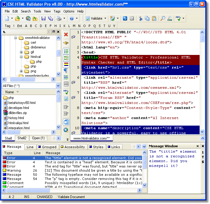 CSE HTML Validator Professional