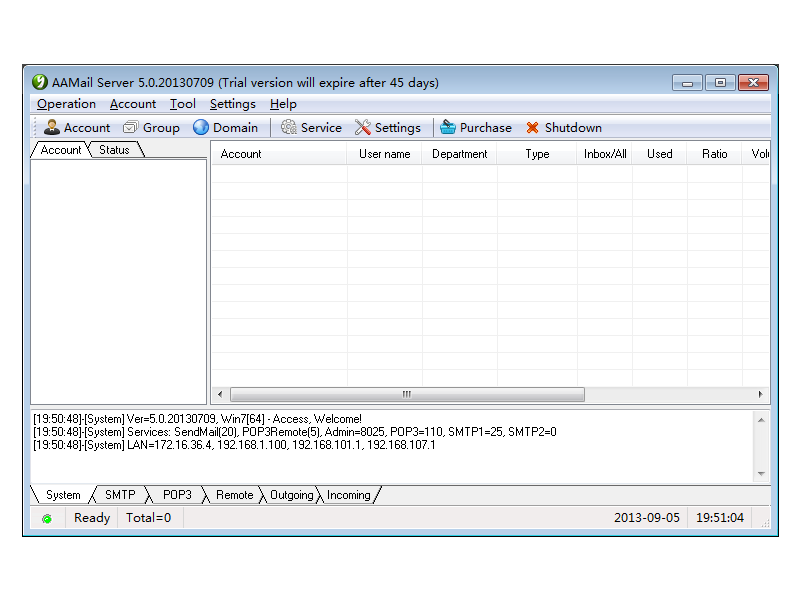 AA Mail Server