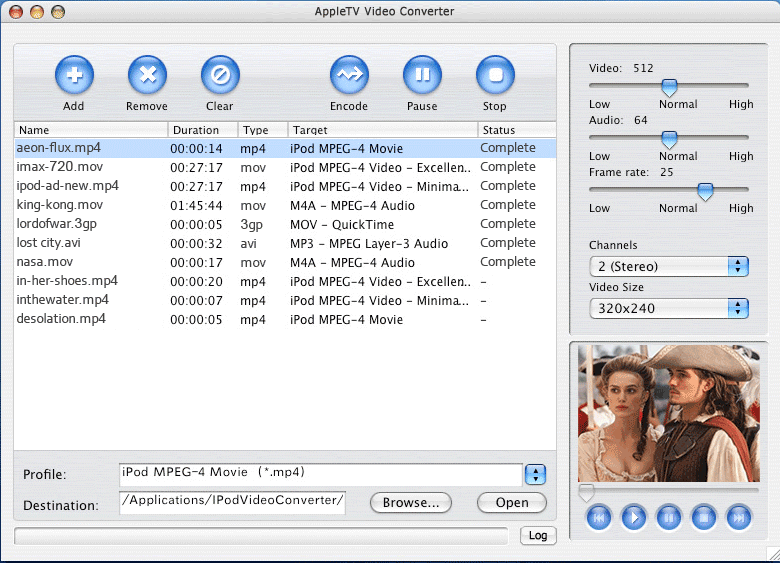 Apple TV Video Converter for Mac