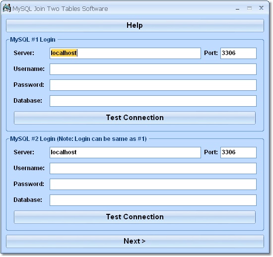 MySQL Join Two Tables Software