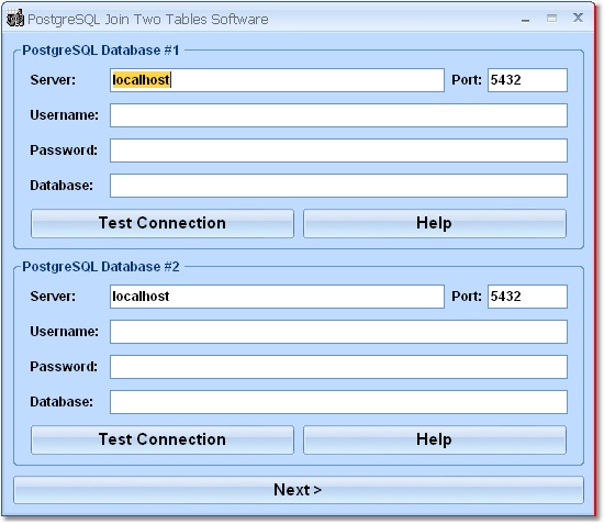 PostgreSQL Join Two Tables Software