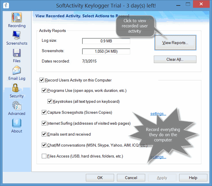 Activity Logger