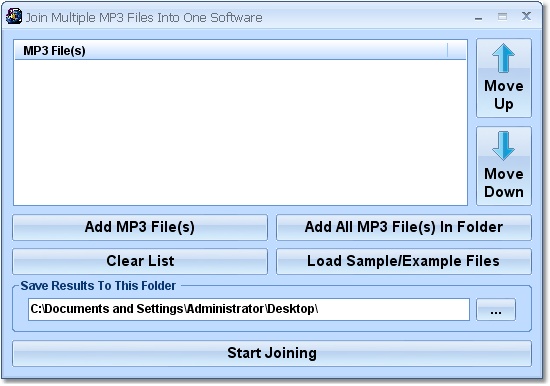 Join (Merge, Combine) Multiple (or Two) MP3 Files