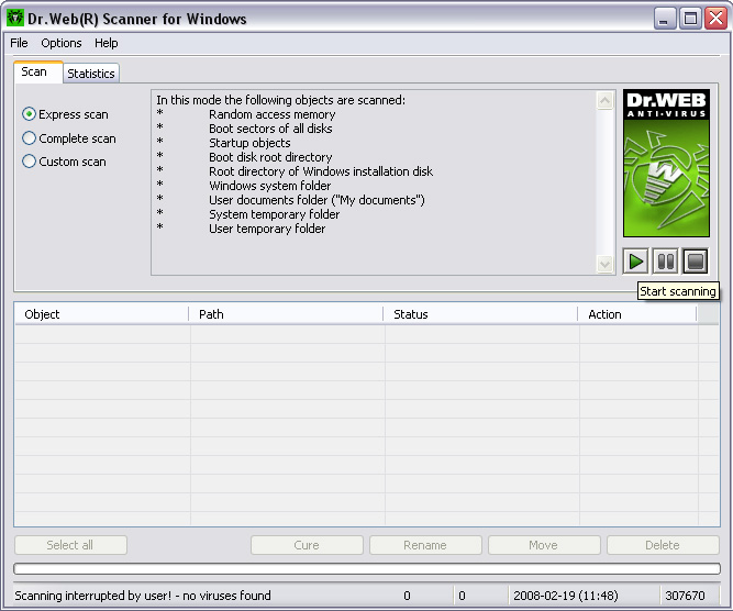 Dr.Web for Windows Anti-virus + Anti-spam