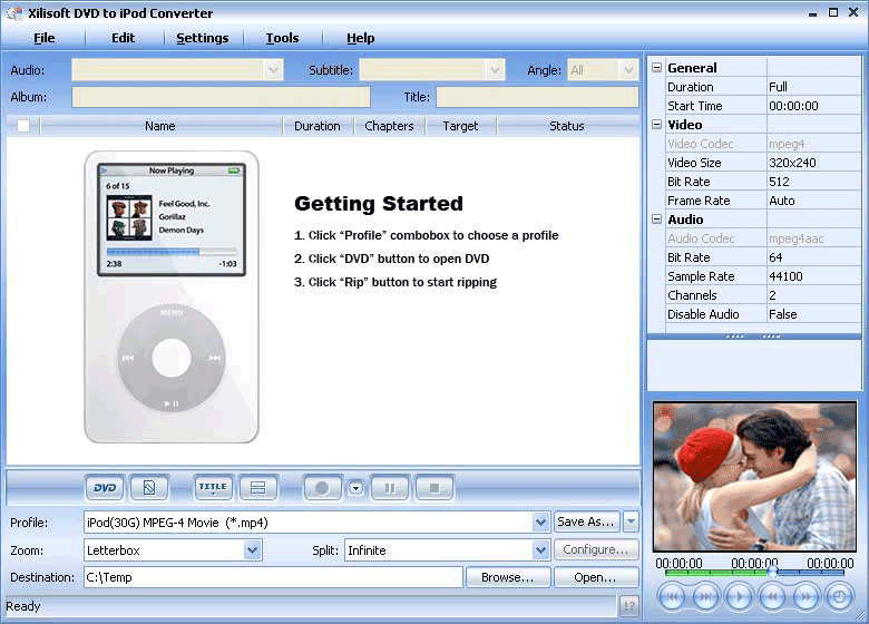 DVD iPod Converter