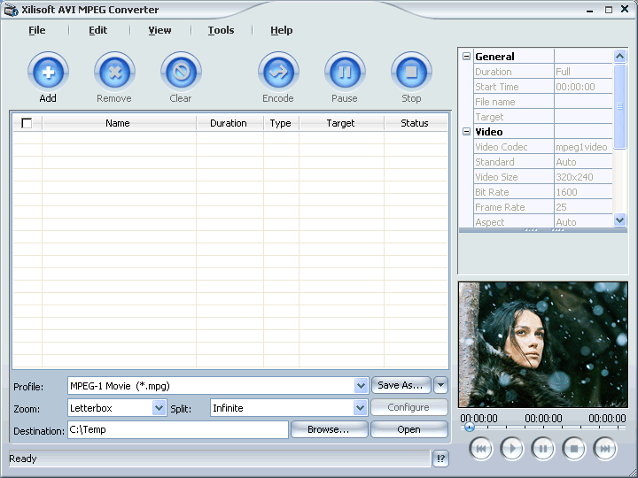 AVO AVI MPEG Converter