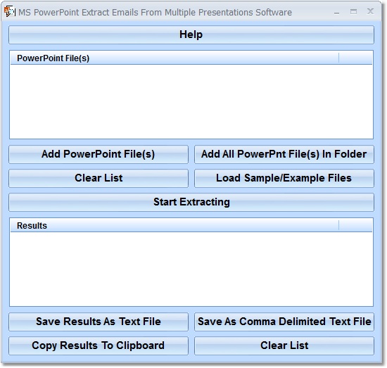 MS Powerpoint Extract Emails From Multiple Present