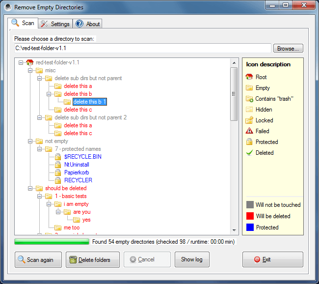 Remove Empty Directories