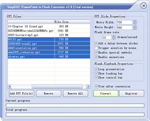 VeryDOC PowerPoint to Flash Converter