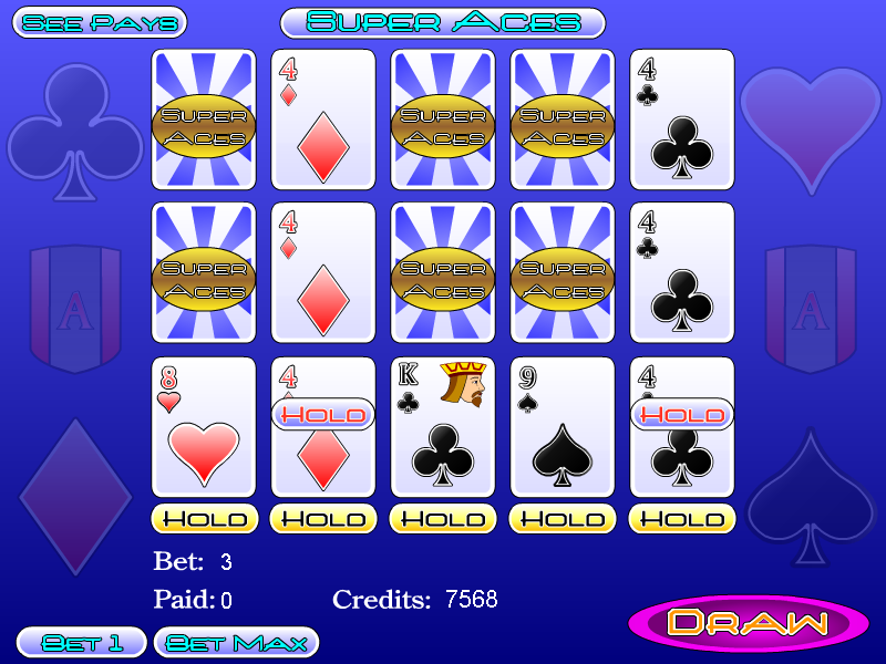 Poker, Cards, Aces, Super Aces, Free Casino, Free Casino Video Poker, Poker Game, Casino Poker Game, Game, Casino, Online Casino