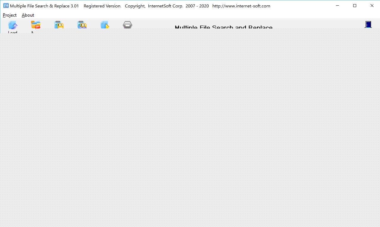 Multiple File Search and Replace