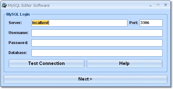 MySQL Editor Software