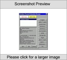Wordware Personal Information Manager for Word