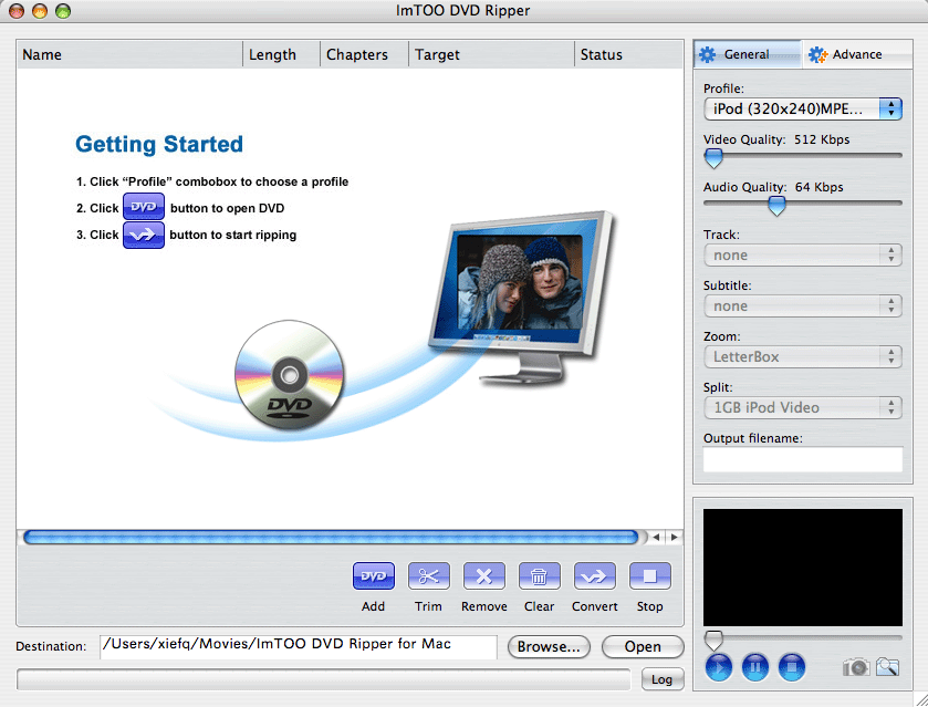 ImTOO DVD Ripper for MAC