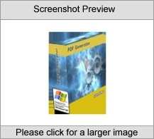 PDF Generator ActiveX Control