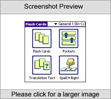 LingvoSoft FlashCards English  Czech for Palm OS