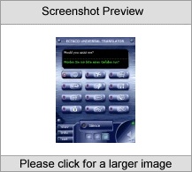 ECTACO Voice Translator English - Spanish / Frenc