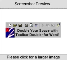 Toolbar Doubler for Word 6 Only