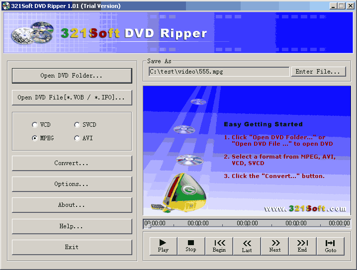 321Soft - DVD Ripper