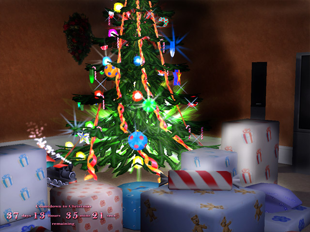 3D Xmas Screensaver