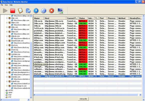 Website Performance Monitoring Tool