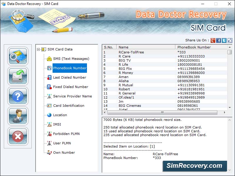 SIM card, message, undelete, software, recover, rescue, misplaced, corrupted, undetected, saved, data, utility, restore, missing, erased, lost, damage, items, information, recovery, tool, retrieve, deleted, blocked, inaccessible, phone number, name