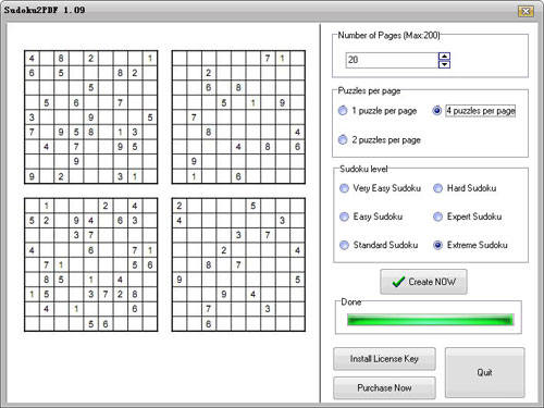Sudoku2pdf