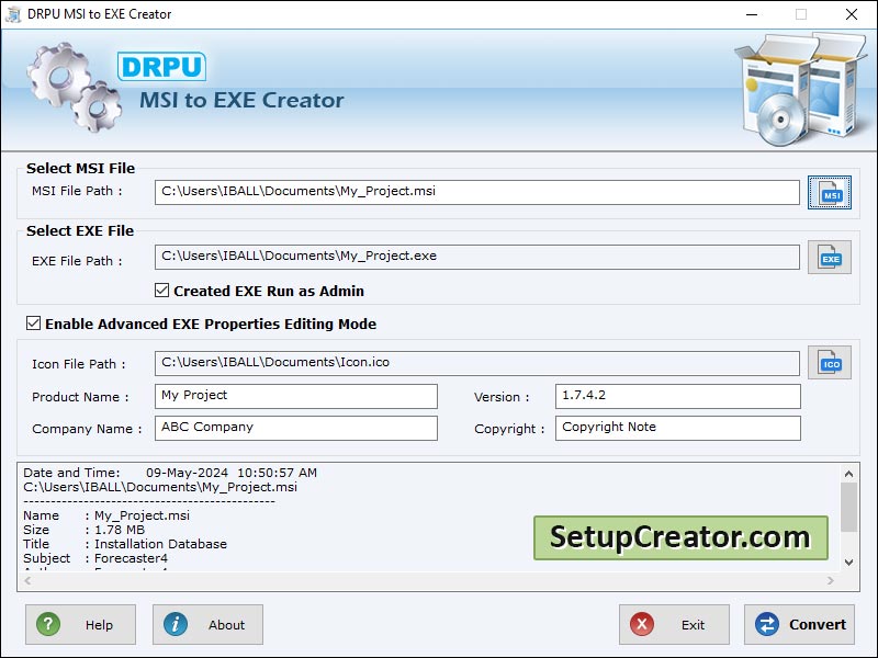 MSI to exe, Setup, Creator, Converter, Maker, Builder, Software, Tools, Utilities, Create, Convert, Program, Download, Microsoft ,Window, Installer, Package, Installation, Install, Wizard, Files, Generator, Build, Executable, Format, .NET framework