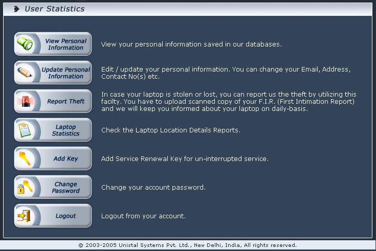 Unistal's Locate Laptop - Antitheft & Laptop Track
