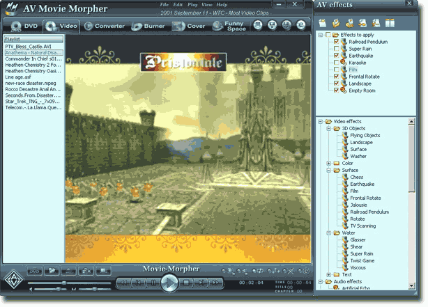 AV Video Movie Morpher