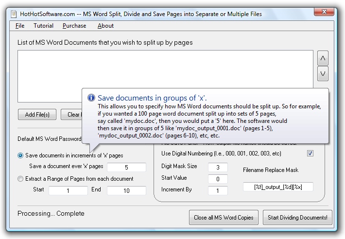 MS Word Merge Combine or Join Multiple MS Word Doc