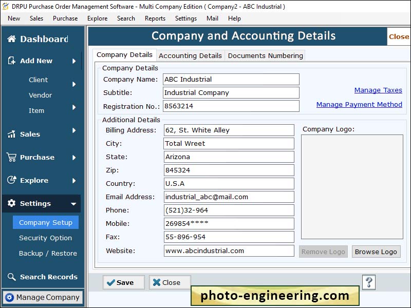 Billing, management, utility, generates, real time, report, balance sheet, profit, sales, purchase, gains, expenditure, inventory, control, system, maintain, database, product, employee, income, salary, details, accounting, software, create, ledger