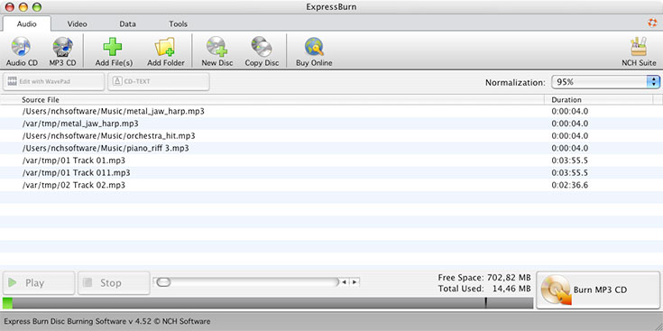Express Burn for Mac