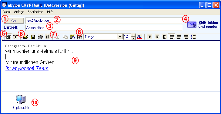 abylon CRYPTMAIL